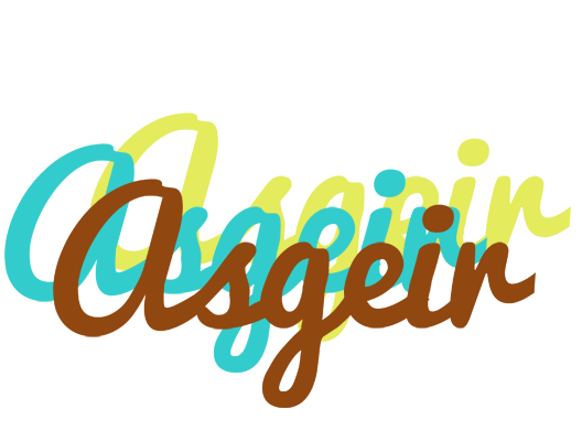 Asgeir cupcake logo