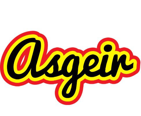 Asgeir flaming logo
