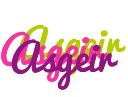 Asgeir flowers logo