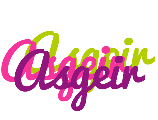 Asgeir flowers logo
