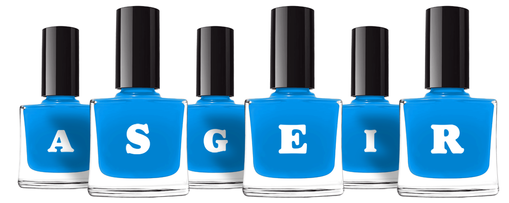Asgeir glossy logo