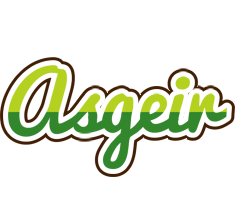 Asgeir golfing logo