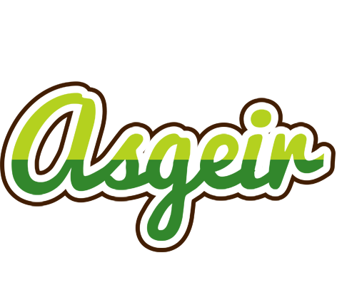 Asgeir golfing logo