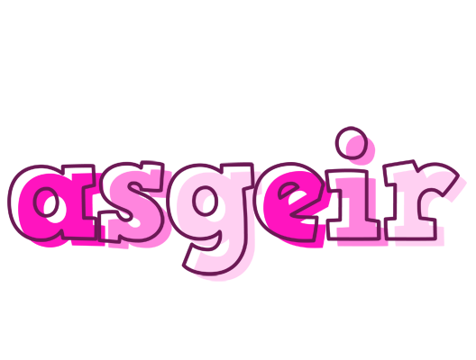 Asgeir hello logo
