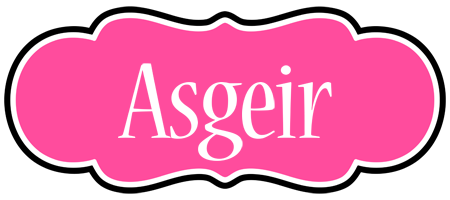 Asgeir invitation logo