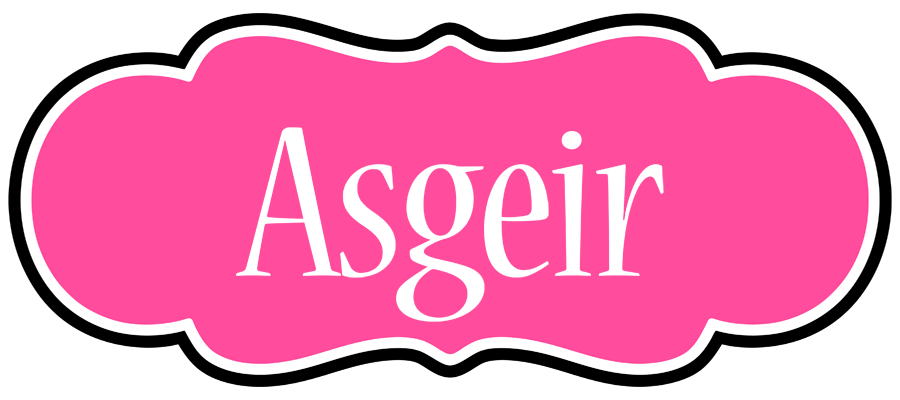 Asgeir invitation logo