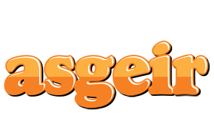 Asgeir orange logo