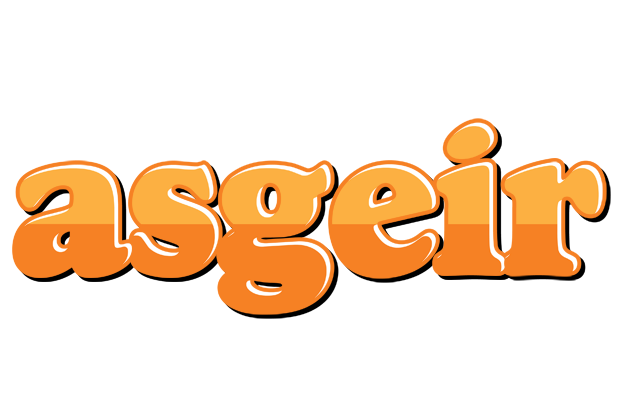 Asgeir orange logo
