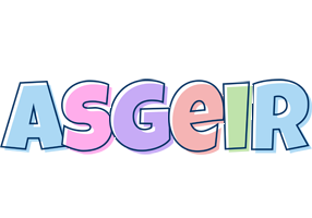 Asgeir pastel logo