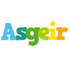 Asgeir rainbows logo