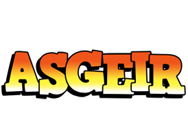 Asgeir sunset logo