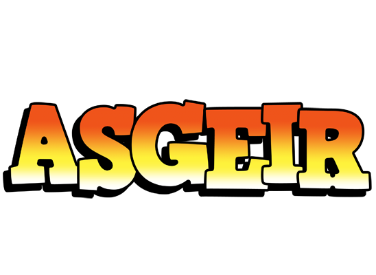 Asgeir sunset logo