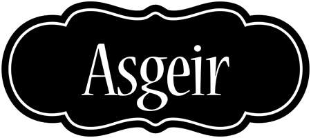 Asgeir welcome logo