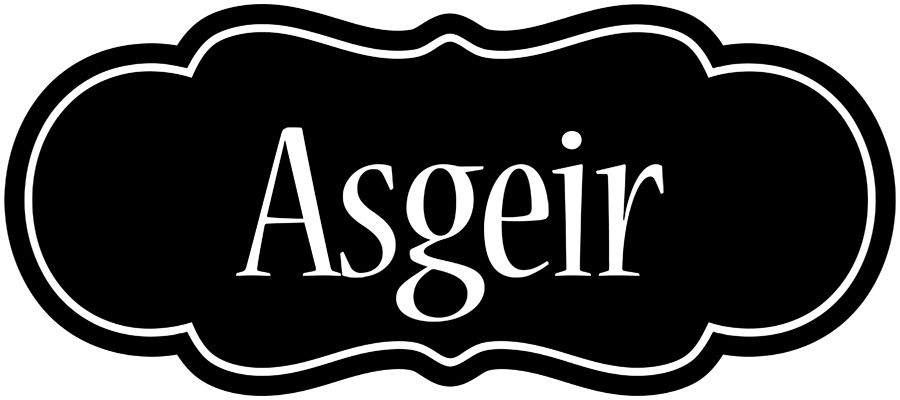 Asgeir welcome logo