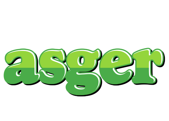 Asger apple logo