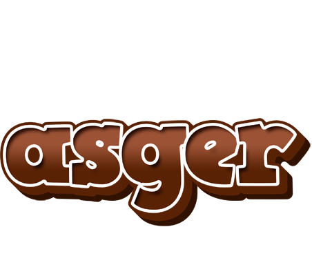 Asger brownie logo