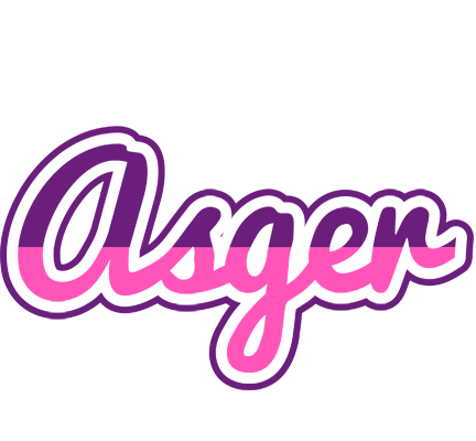 Asger cheerful logo