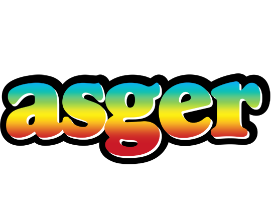 Asger color logo