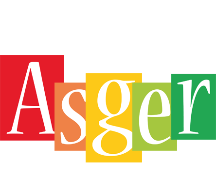 Asger colors logo