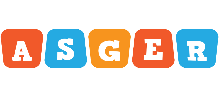 Asger comics logo