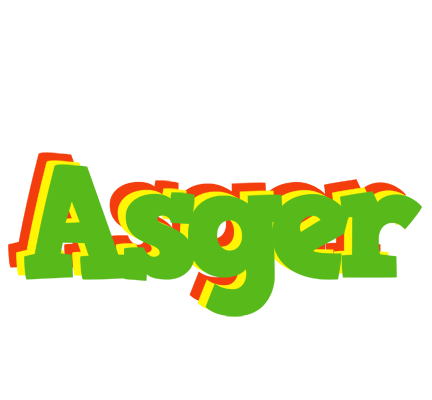 Asger crocodile logo