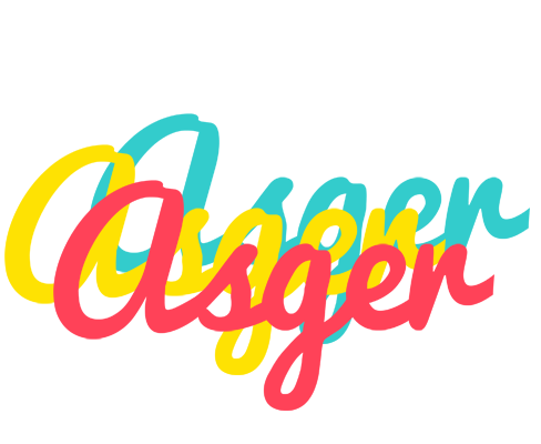 Asger disco logo