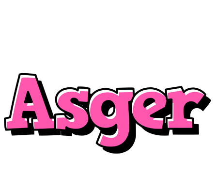 Asger girlish logo