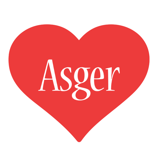 Asger love logo