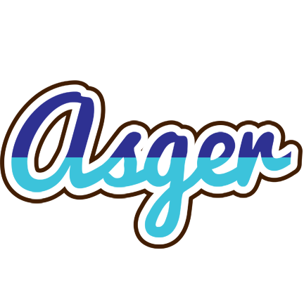 Asger raining logo