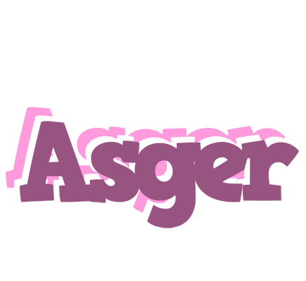 Asger relaxing logo