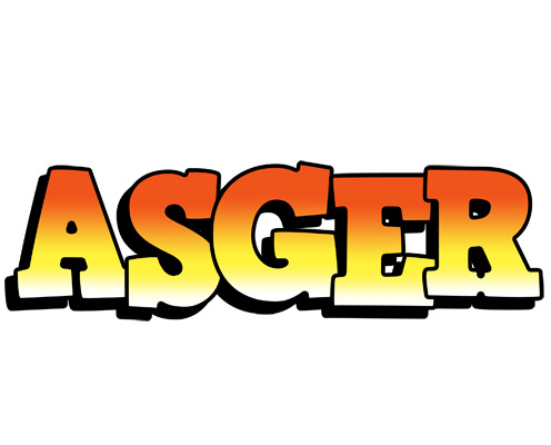 Asger sunset logo