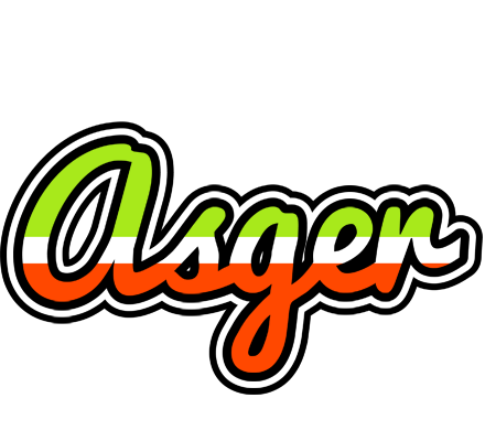 Asger superfun logo