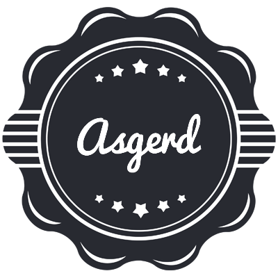 Asgerd badge logo