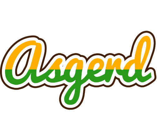 Asgerd banana logo