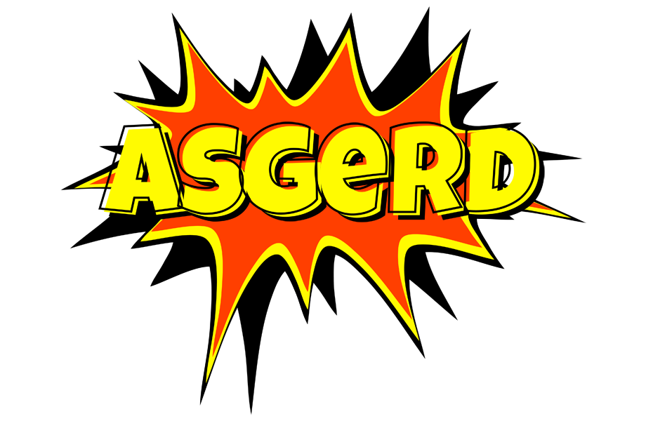 Asgerd bazinga logo