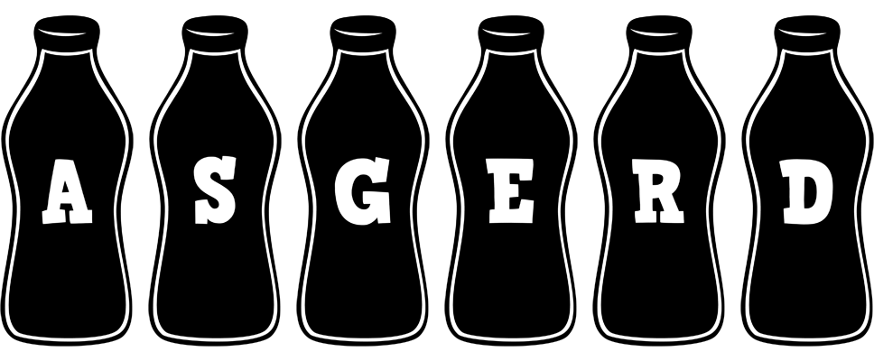 Asgerd bottle logo