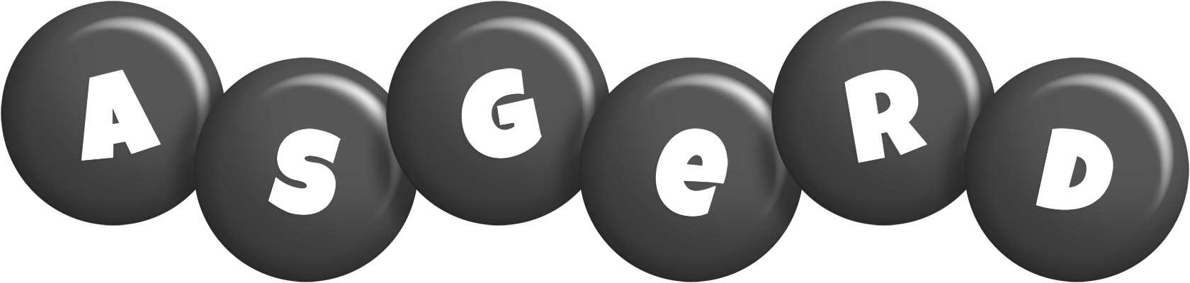 Asgerd candy-black logo