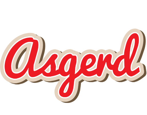 Asgerd chocolate logo