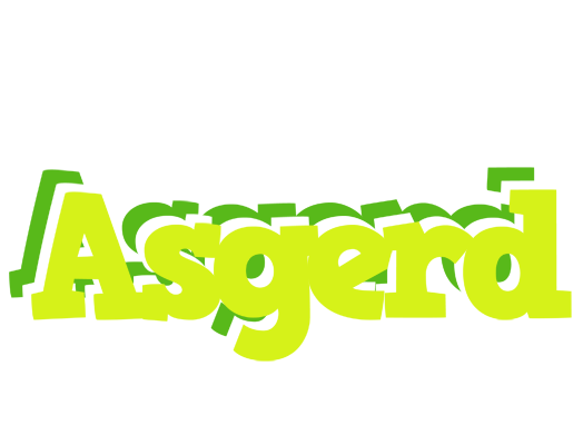 Asgerd citrus logo