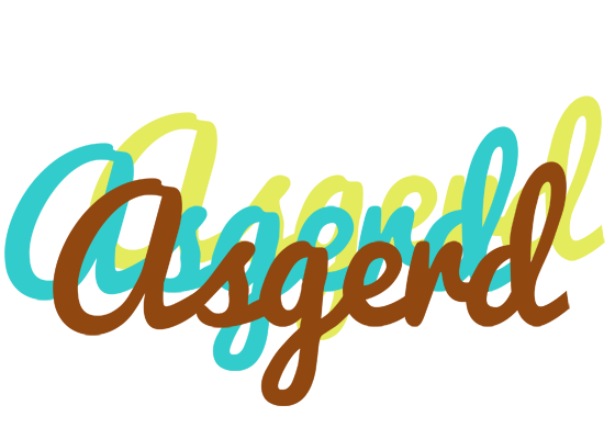 Asgerd cupcake logo