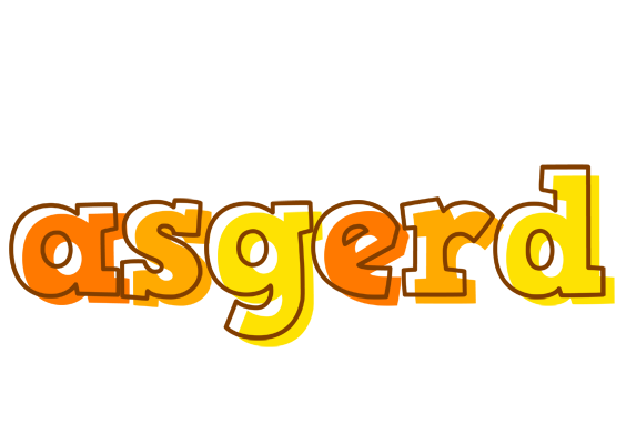 Asgerd desert logo