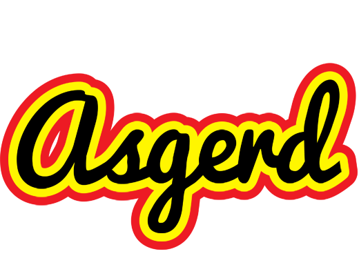Asgerd flaming logo