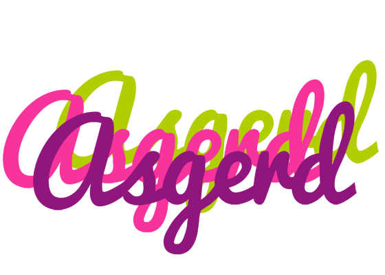 Asgerd flowers logo