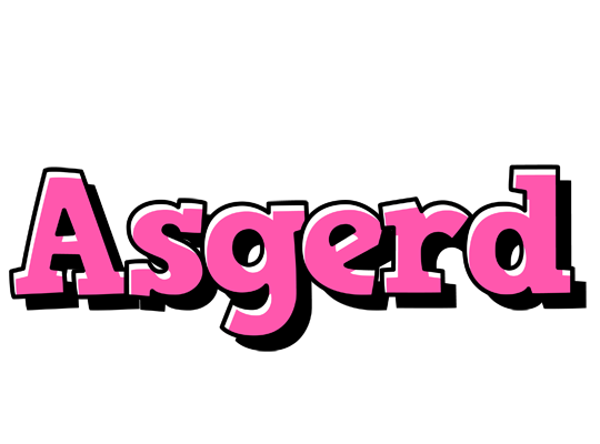 Asgerd girlish logo