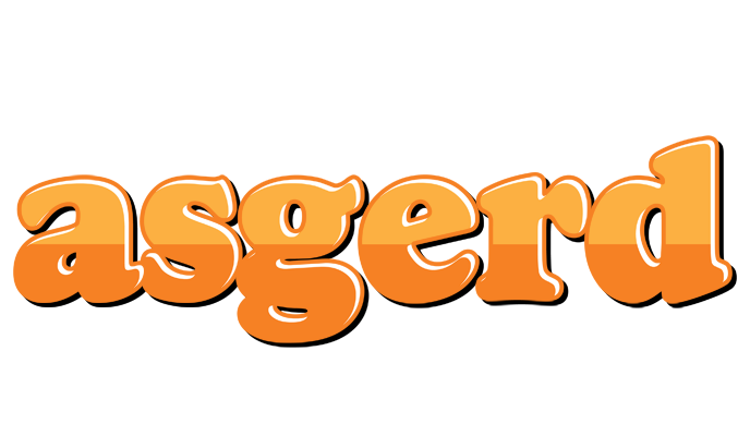 Asgerd orange logo