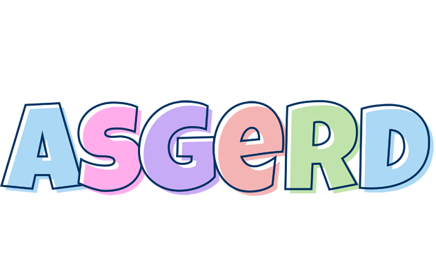 Asgerd pastel logo