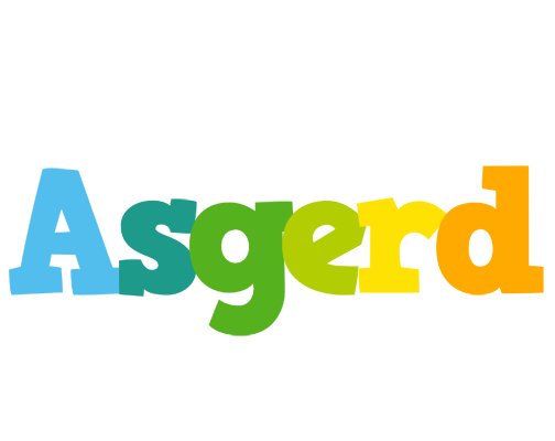Asgerd rainbows logo