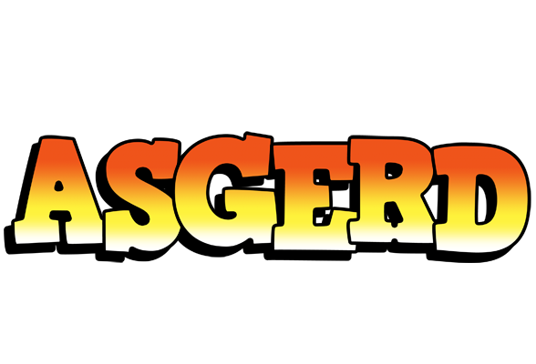 Asgerd sunset logo