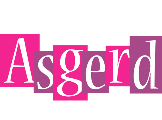 Asgerd whine logo