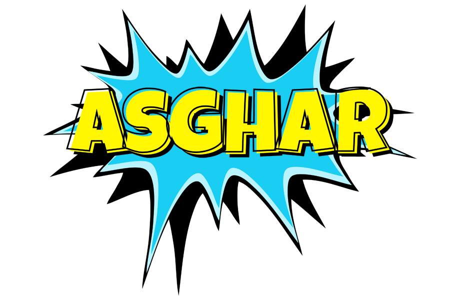 Asghar amazing logo